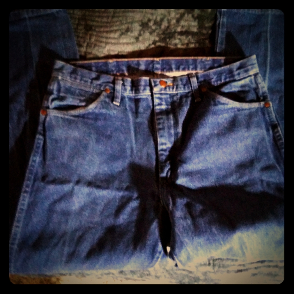 WRANGLER MEN'S CLASSIC WORK JEANS SIZE 36×30